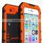 China Supplier Waterproof Cell Phone Case for iPhone 6 6S Metal TPU Shockproof Cover