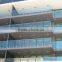 Safety Glass Fence Design By Stainless Steel Spigots With Tempered Glass Sheet Combination/Frameless Glass Railing