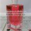 mini square type glass vodka bottle with cork