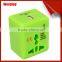 Smart Appearance Mini Universal 1 Usb Travel Adapter With LED Light