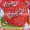 large red heart shape birthday paper stickers