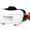 High quality google carboard vr box 2.0 version vr case 3d vr glasses with remote controller for smart phones