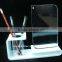 China Customized Acrylic Pen Holder / Custom Desk Top Organizer