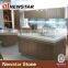 Newstar arctic white quartz countertops