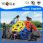Hot sale plastic kids rock climbing wall