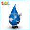 Top Customized Cartoon Water-drop Shaped PU Stress Reliever PU Foam Stess Ball