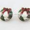 Wholesale hot selling women fashion christmas style hoop earring