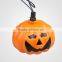 2.5M Halloween Props Haunted House Supplies Bar Decoration 16 LED Pumpkin String Light Fairy lights Festival Lamp