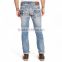 Biker Jeans Blue Denim jeans pantalon (LOTK093)
