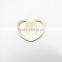 new-in high quality heart shape shoe buckle
