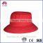 Female Red Straw Hat Summer Bucket Hat