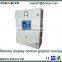 Remote display control illuminated numeric keypad graphic overlays
