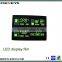LED display module membrane overlay for refrigerator
