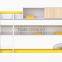 Factory supply modern design kids bunk bed use metal and mdf