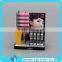 Black and white acrylic cosmetic makeup organizer lipstick holder with advertising board