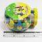 Mixed Color Football Play Round Bubble Gum in Jar
