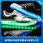 Casual style flashing LED light shoes