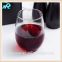 2017 New Eco-friendly plastic stemless wine glass