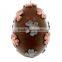Easter CHOCOLATE EGG ORNAMENT Polyresin Flowers Bunny Spring