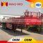China manufacturer 3 Axles cargo carrier side wall semi trailer cheap price for sale