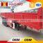 3 axle side wall cargo box semi trailers for hot sale in US