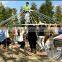 Mongolian yurt tent for camping