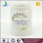 Ceramic storage container biscuit tea sugar and utensil jars