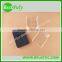 China supplier flocking tray flocked box for birthday gift
