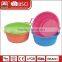 Wash Round reusable bathroom plastic water wash basin