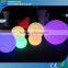 led ball lights with 16 colors change have 20/25/30/35/40/50/60/80cm size for choosing