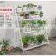 New Design High Quality Solid Wood Flower Shelf