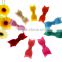 2017 new fancy felt bobby pin with bowknot for girls hair clips kids hair decoration