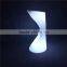 Contemporary Counter Height LED Lighting Plastic Bar Stool with 16 Colours Change