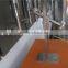 Stainless Steel Project Balustrade With Special Glass Spider