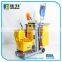 Cleaning Janitor cart Trolley Cart with Cover