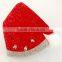 Fashion design christmas glitter art and crafts led flashing light handmade brooch pin