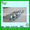 Twisted shank galvanized umbrella head roofing nail ( 2 -1/2" x 9mm ) with plastic washer Boa sorte Trade ssurance sinolink