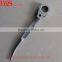 CRV steel flat ring ratchet podger wrench