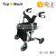 Topmedi lightweight aluminum folding rollator walker