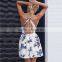 Floral Print Ladies Simple Fashion Summer Dress