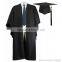 2017 New Graduation gown uniform robes hats with Tassel