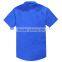 Custom Made High Quality Men's Short Sleeved Cotton Business Dress Shirts