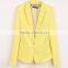 F20001D top selling candy color bodycon suit women suit jacket