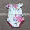 S17541A Fashion Newborn Girls Children's Jumpsuit Cartoon Floral Jumpsuit