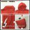 2017 new design red waterproof rain coat