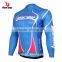 BEROY hot selling cycling long sleeve jersey,bmx bike clothing with sublimation