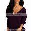 Ladies Tops Latest V Neck Women Sweater Designs