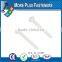 Made in Taiwan High Quality White Color Plastic Nylon Screw Furniture Screw