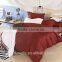 Custom Chinese cotton solid bedding set