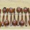 high quality string wood coffee spoon /hyizm wood tea spoon honey spoon /fancy dessert spoon tableware